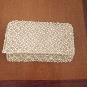 Pearl and Sequin Evening Bag!
